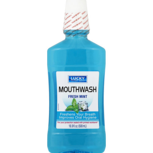Lucky Mouthwash, Fresh Mint
