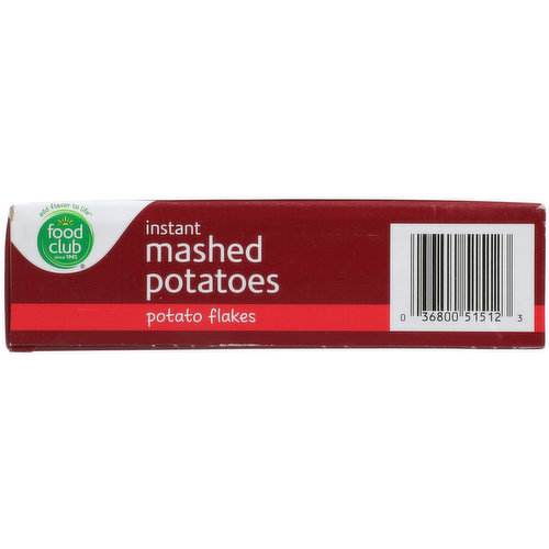 Food Club Potato Flakes Instant Mashed Potatoes