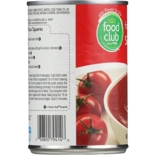 Food Club Tomato Sauce