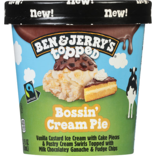 Ben & Jerry's Ice Cream, Bossin' Cream Pie