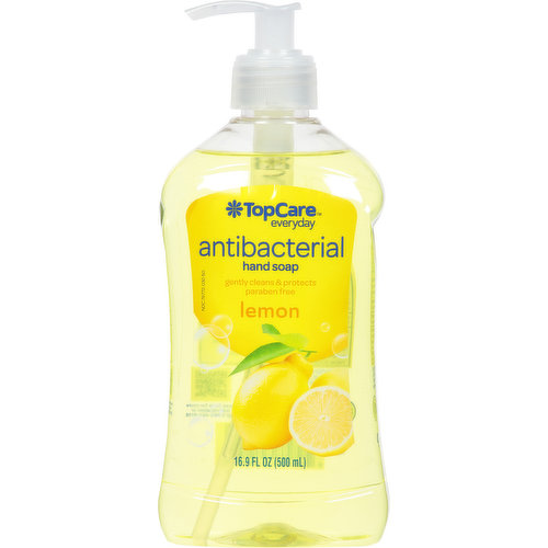 TopCare Hand Soap, Antibacterial, Lemon