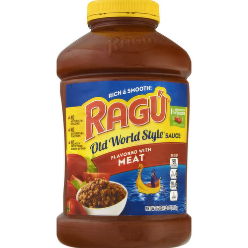 Ragu Sauce, Meat Flavored