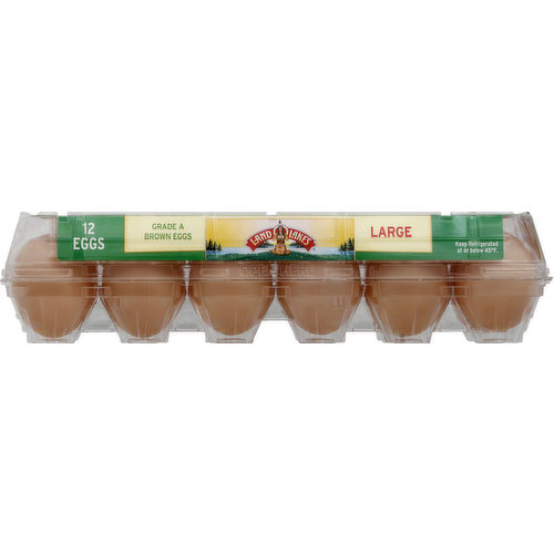 Land O Lakes Eggs, Brown, Large