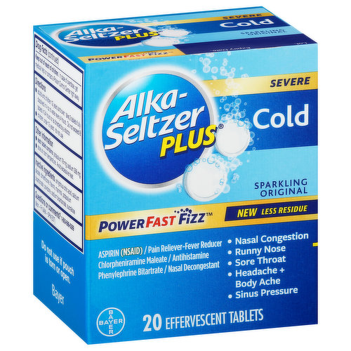 alka seltzer cold tea