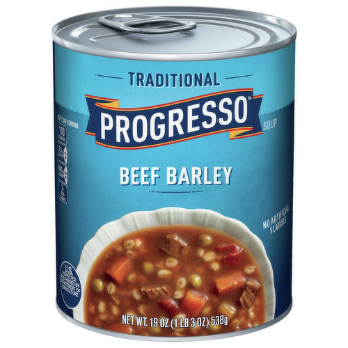 Progresso Soup, Beef Barley, Traditional