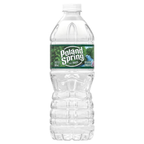 Poland Spring Spring Water, 100% Natural