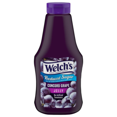 Welch's Jelly, Reduced Sugar, Concord Grape