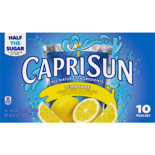 Capri Sun Juice Drink Blend, Lemonade