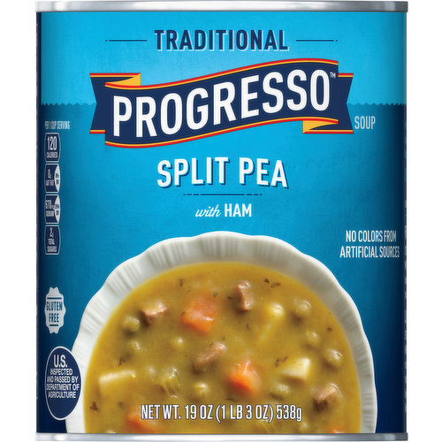 Progresso Soup, Split Pea with Ham, Traditional