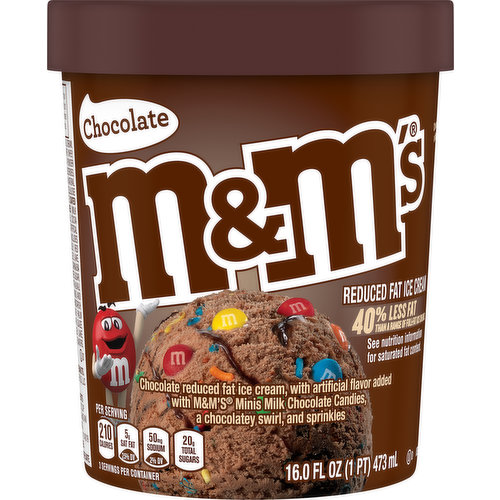 M&M's Chocolate Candies Ice Cream (Pint) – icecreamsource