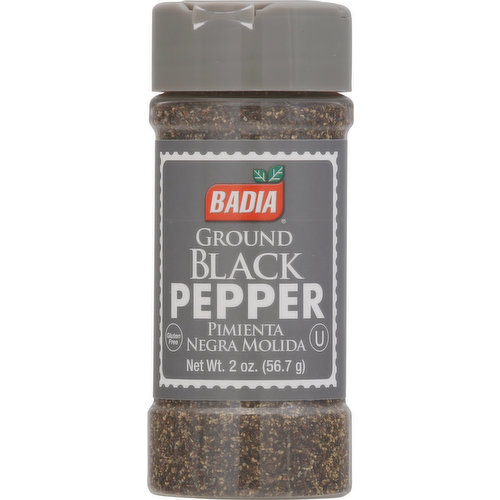 Pimienta Negra Molida - Badia - 2 oz (56.7 g)