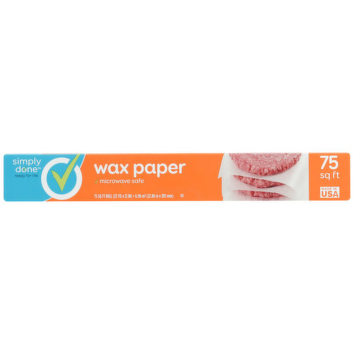 Simply Done Wax Paper Roll