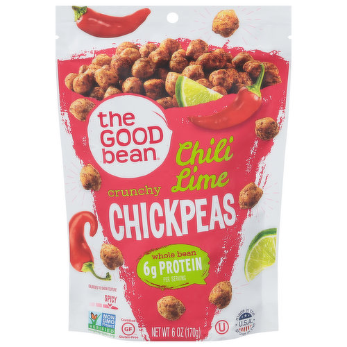 The Good Bean Chickpeas, Chili Lime, Crunchy