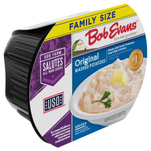 Bob Evans Mashed Potatoes, Original, Family Size