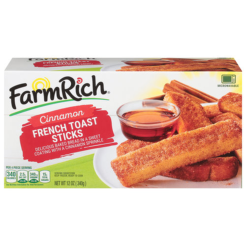 Farm Rich French Toast Sticks, Cinnamon