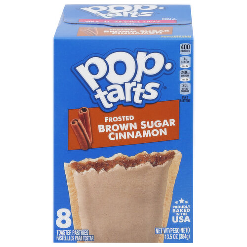 Pop-Tarts Toaster Pastries, Frosted Brown Sugar Cinnamon