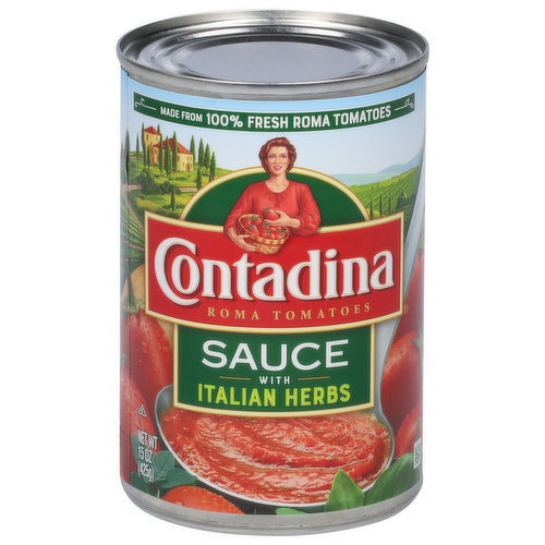 Contadina Sauce, Roma Tomatoes