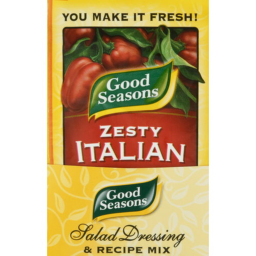 Good Seasons Salad Dressing & Recipe Mix, Zesty Italian