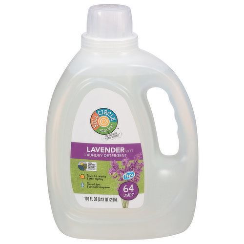 Full Circle Market Laundry Detergent, Lavender Scent