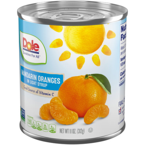 Mandarin Oranges in Extra Light Syrup