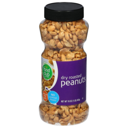 Food Club Peanuts, Dry Roasted