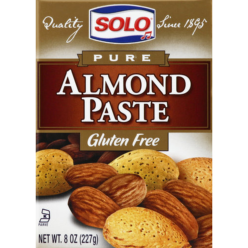 Solo Almond Paste, Pure