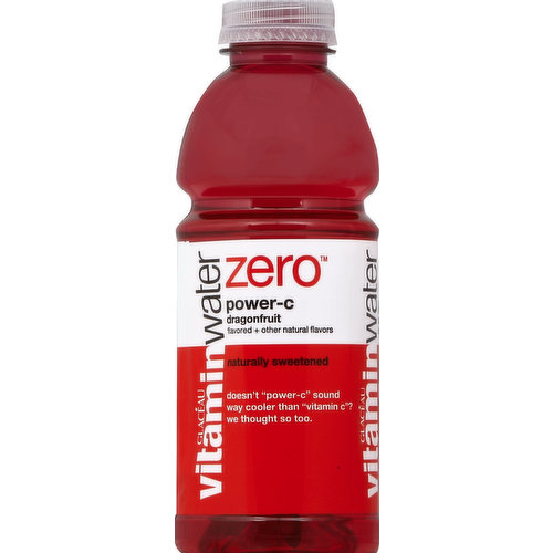 vitaminwater Water Beverage, Nutrient Enhanced, Power-C Dragonfruit