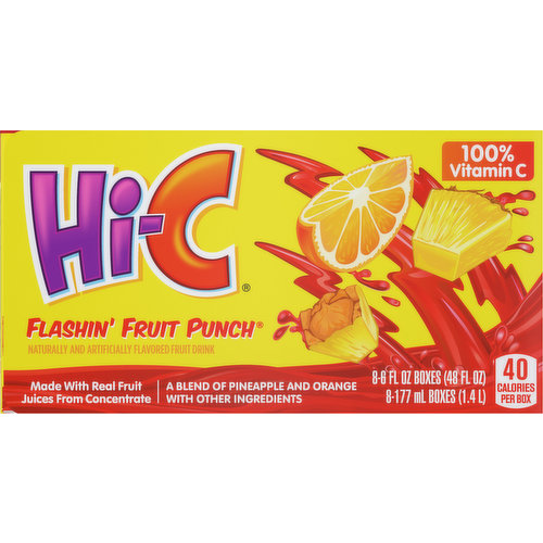 Hi-C Fruit Drink, Flashin' Fruit Punch