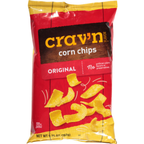 Crav'n Flavor Corn Chips, Original