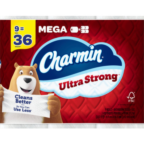 Charmin Bathroom Tissue, Mega, 2-Ply