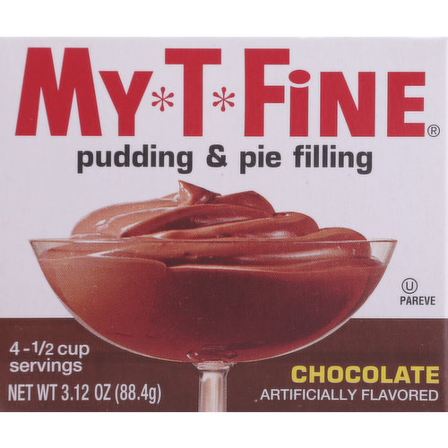 My-T-Fine Pudding & Pie Filling, Chocolate