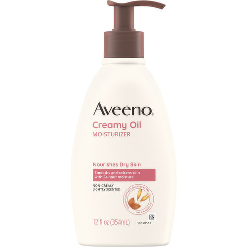 Aveeno Moisturizer, Creamy Oil