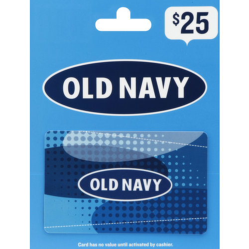 Old Navy Gift Card, $25