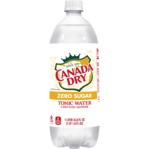 Canada Dry Tonic Water, Zero Sugar