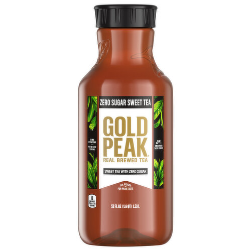 Gold Peak Sweet Tea, Real Brewed, Zero Sugar