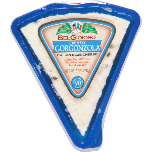 BelGioioso Cheese, Italian Blue, Crumbly Gorgonzola