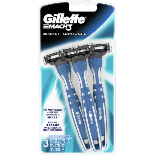 Gillette Razors, Disposable