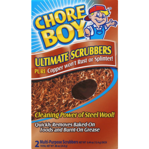 Chore Boy Scrubbers, Multi-Purpose, Ultimate