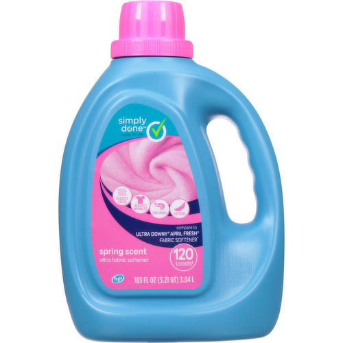 Simply Done Fabric Softener, Ultra, Spring Scent