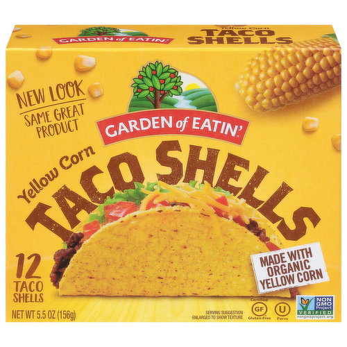 Garden of Eatin' Taco Shells, Yellow Corn