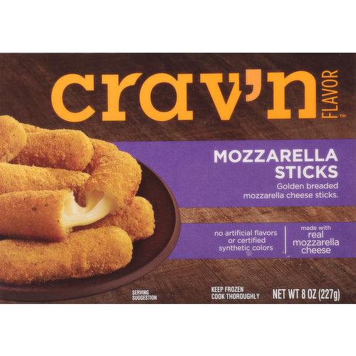 Crav'n Flavor Mozzarella Sticks