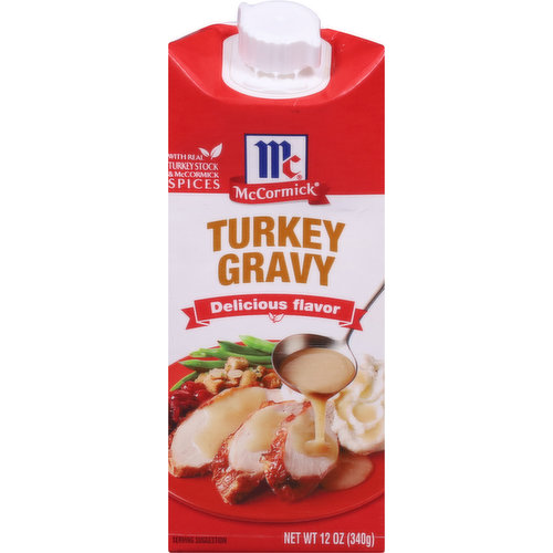 McCormick Simply Better Turkey Gravy, 12 oz