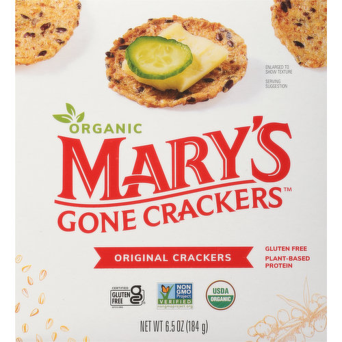 Mary's Gone Crackers Crackers, Organic, Original