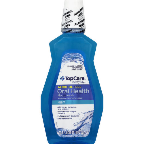 TopCare Mouthwash, Oral Health, Mint