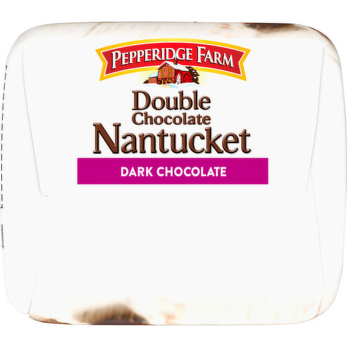 Pepperidge Farm Nantucket Crispy Double Dark Chocolate Chunk Cookies, 7.75  OZ Bag (8 Cookies)