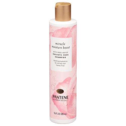 Pantene Shampoo, Sulfate Free, Miracle Moisture Boost - King Kullen