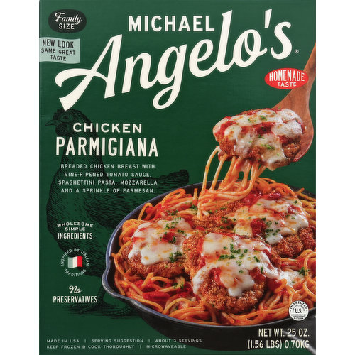 Michael Angelo's Chicken Parmigiana, Family Size