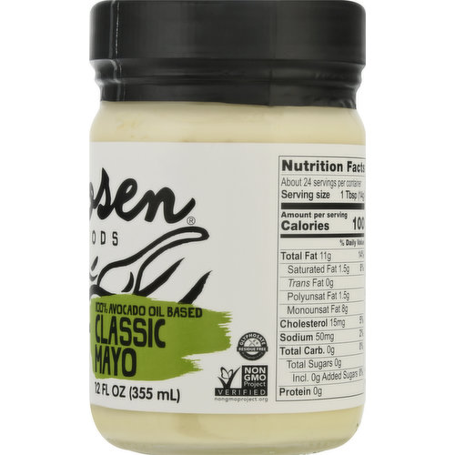 Mayo Made With Avocado Oil, 12 fl oz at Whole Foods Market