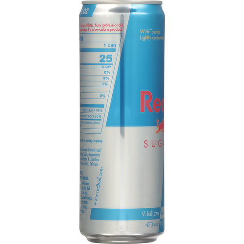 Red Bull Energy Drink, Sugarfree - King Kullen