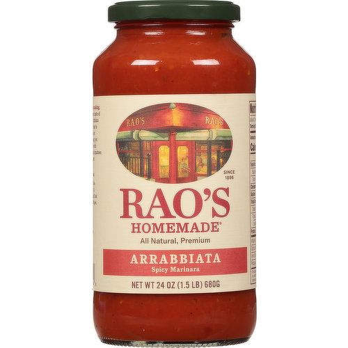 Rao's Sauce, Arrabbiata